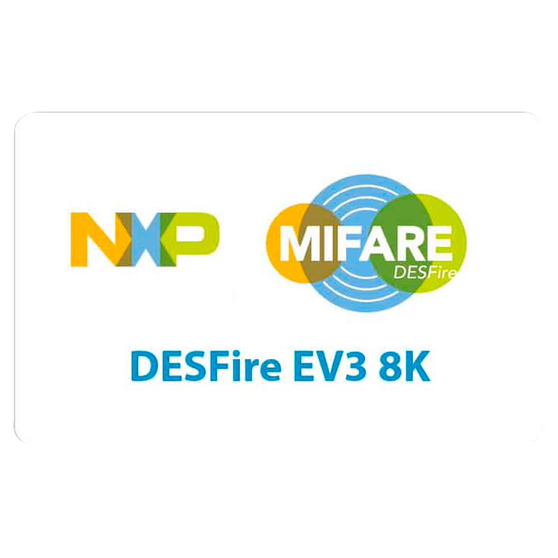 Tarjeta NXP® DESFire™ EV3 8K//Tarjeta NXP® DESFire™ EV3 8K