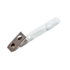 Pinza Cocodrilo con Corchete de Plástico//Crocodile-style Clip with Plastic Popper