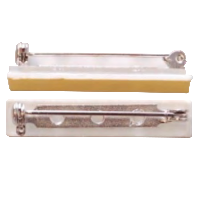 Pinza Cocodrilo e Imperdible con Adhesivo//Crocodile-style Clip and Safety Pin with Adhesive