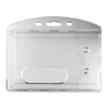 Porta-Tarjetas Horizontal Rígido (1 Tarj.)//Horizontal Semirigid Cristal Card Holders (1 Tarj.)