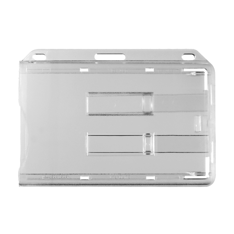 Porta-Tarjetas Horizontal Rígido (2 Tarj.)//Horizontal Rigid Card Holders (2 Tarj.)