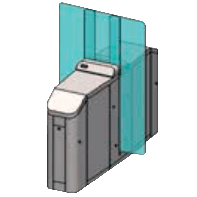 Mecanizado ARGUSA® PCO-RSV3H/2 en AISI 304//ARGUSA® PCO-RSV3H/2 Motor-Driven Sliding Gate (AISI 304)