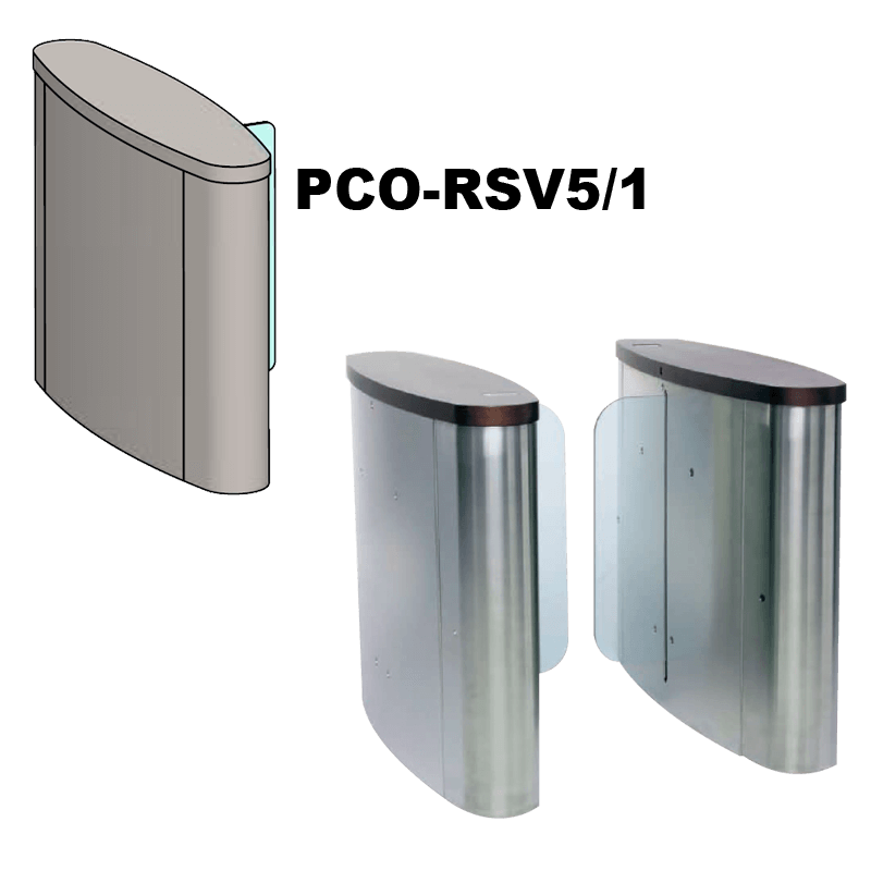 Mecanizado ARGUSA® PCO-RSV5/1 en AISI 316//ARGUSA® PCO-RSV5/1 Motor-Driven Sliding Gate (AISI 316)