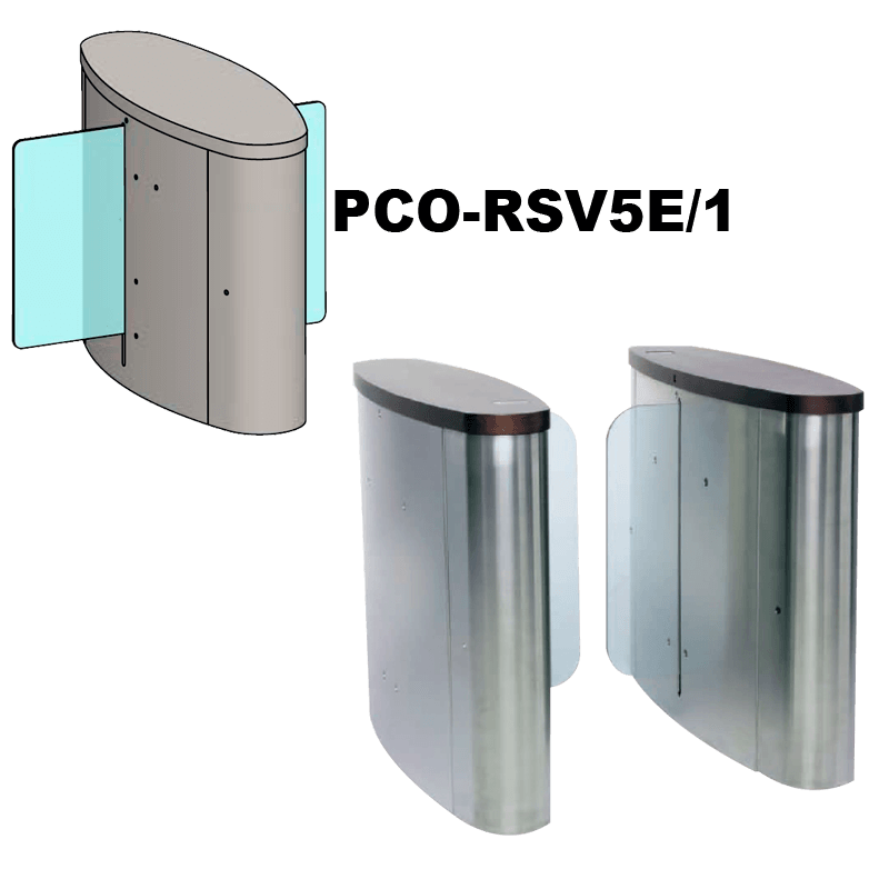 Mecanizado ARGUSA® PCO-RSV5E/1 en AISI 316//ARGUSA® PCO-RSV5E/1 Motor-Driven Sliding Gate (AISI 316)