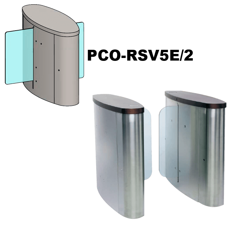 Mecanizado ARGUSA® PCO-RSV5E/2 en AISI 316//ARGUSA® PCO-RSV5E/2 Motor-Driven Sliding Gate (AISI 316)