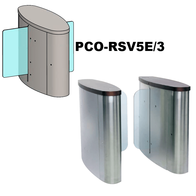 Mecanizado ARGUSA® PCO-RSV5E/3 en AISI 304//ARGUSA® PCO-RSV5E/3 Motor-Driven Sliding Gate (AISI 304)