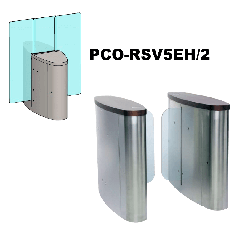 Mecanizado ARGUSA® PCO-RSV5EH/2 en AISI 316//ARGUSA® PCO-RSV5EH/2 Motor-Driven Sliding Gate (AISI 316)