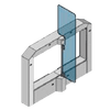 Mecanizado ARGUSA® PM-900SH/1 en AISI 316//ARGUSA® PM-900SH/1 Motor-Driven Swing Gate (AISI 316)