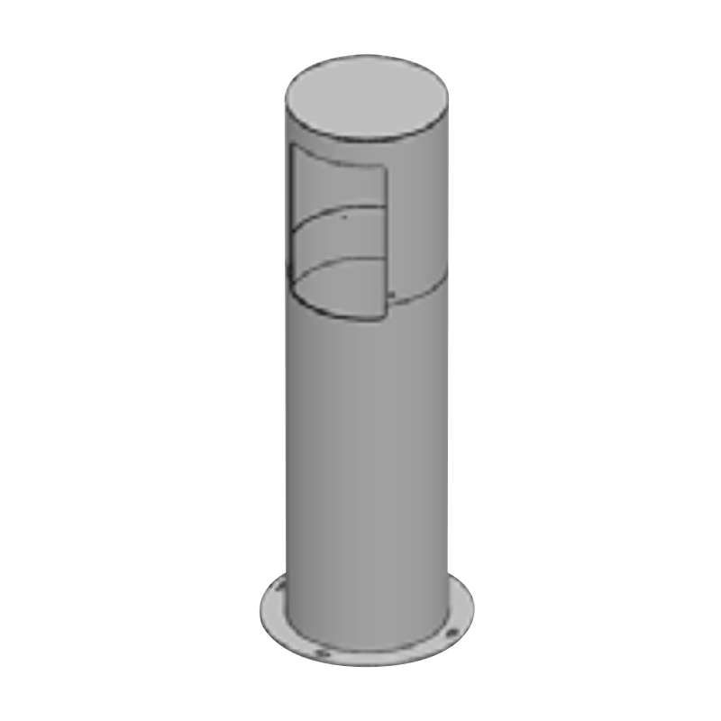 Báculo ARGUSA® BT-14 en AISI 304//ARGUSA® BT-14 Post for LPR (AISI 304)