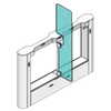 Mecanizado ARGUSA® PM-910SH/1  en AISI 304 de Altura Completa//ARGUSA® PM-910SH/1 Motor-Driven Swing Gate (AISI 304)