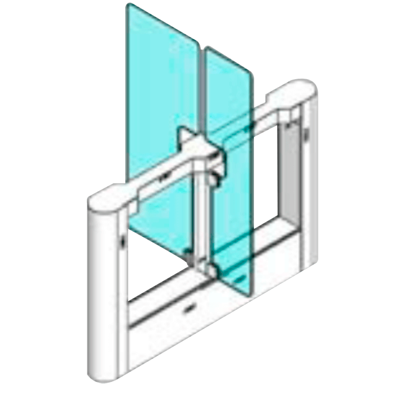 Mecanizado ARGUSA® PM-910SEH/3 en AISI 304 de Altura Completa//ARGUSA® PM-910SEH/3 Motor-Driven Swing Gate (AISI 304)