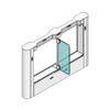 Mecanizado ARGUSA® PM-910S/1  en AISI 304//ARGUSA® PM-910S/1 Motor-Driven Swing Gate (AISI 304)