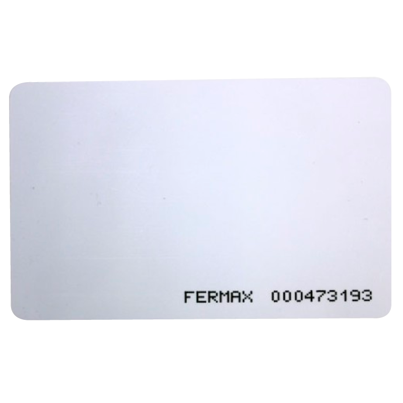 Tarjeta EM FERMAX® de 125 KHz con Banda//FERMAX® EM 125 KHz Card with MagStripe