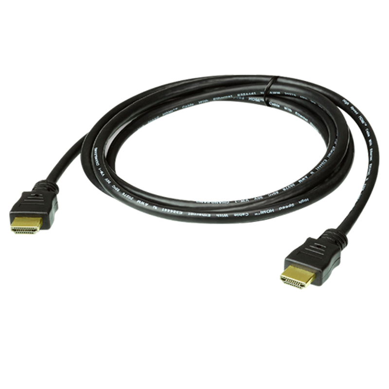 Cable HDMI True 4K ATEN™ de alta velocidad con Ethernet (2m)//ATEN™ High Speed True 4K HDMI Cable with Ethernet - (2m)
