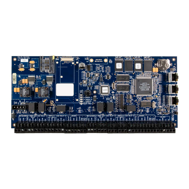 Placa de Expansión BRIVO® OnAir™ de E/S//BRIVO® OnAir™ I/O Expansion Board