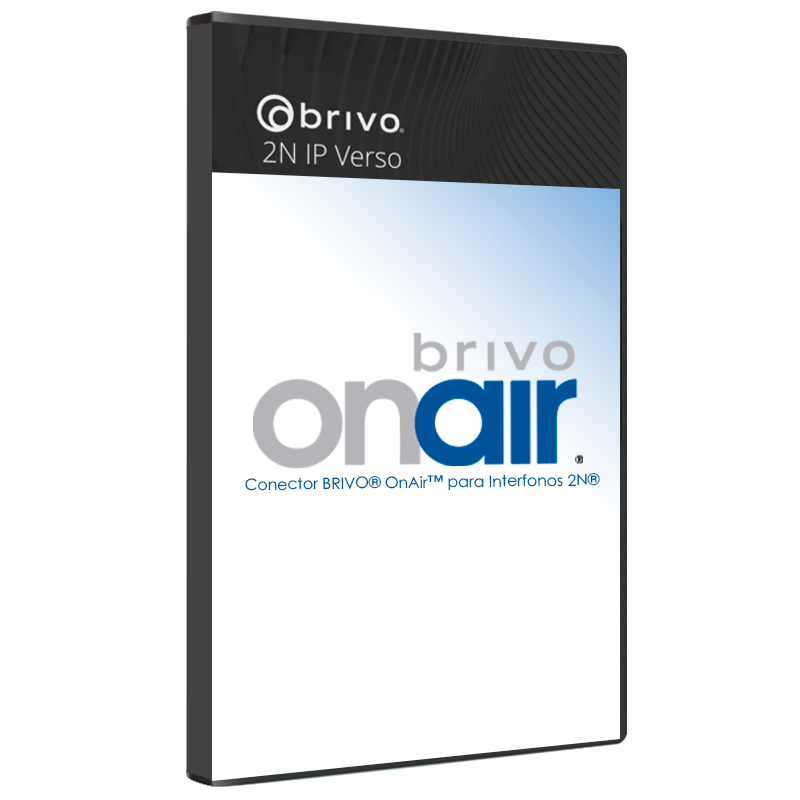 Conector BRIVO® OnAir™ para Interfonos 2N® (Cuota Mensual)//BRIVO® OnAir™ Connector for 2N® Interphones (Monthly Fee)