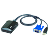 Adaptador de Consola KVM ATEN™ USB para Ordenador Portátil//ATEN™ Laptop USB KVM Console Crash Cart Adapter
