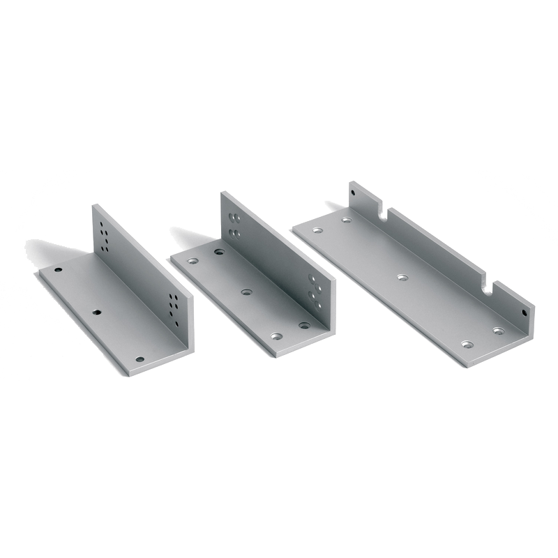 Soporte en Z+L UTC™ Interlogix® (Serie 160)//Z + L Bracket Set for UTC™ Interlogix® Maglocks (Series 160)
