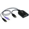Adaptador KVM Multimedia Virtual DisplayPort USB con Compatibilidad para Tarjetas Inteligentes ATEN™ KA7169//ATEN™ KA7169 USB DisplayPort Virtual Media KVM Adapter with Smart Card Support
