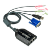 Adaptador KVM Multimedia Virtual VGA/Audio USB con Salida Dual ATEN™ KA7178//ATEN™ KA7178 USB VGA/Audio Virtual Media KVM Adapter with Dual Output