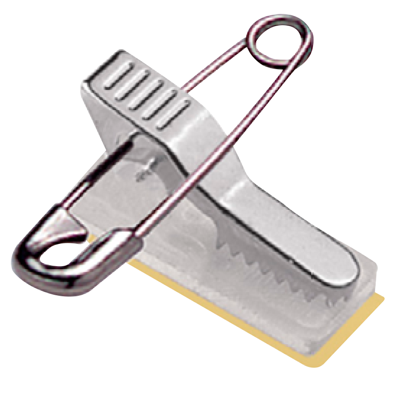 Pinza Imperdible con Adhesivo//Safety Clip with Adhesive