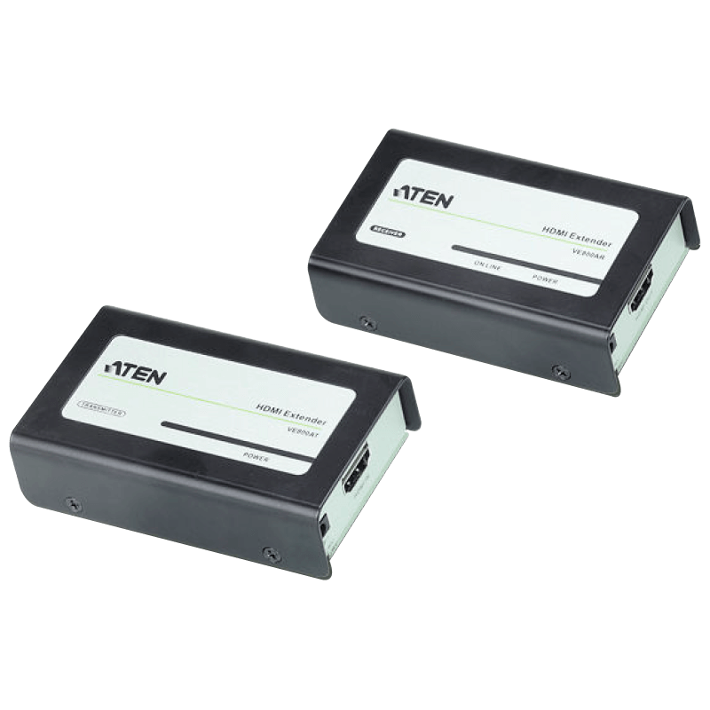 Alargador Cat 5 HDMI (1080p a 40 m) ATEN™ VE800A//ATEN™ VE800A HDMI Cat 5 Extender (1080p@40m)