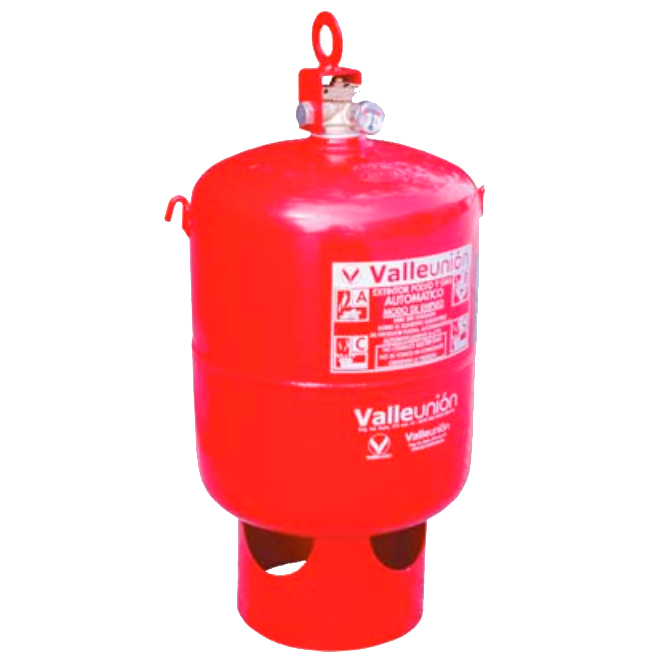 Extintor de 6 Litros "BV" Automático de Polvo ABC//6 Liters Automatic Fire Extinguisher "BV"