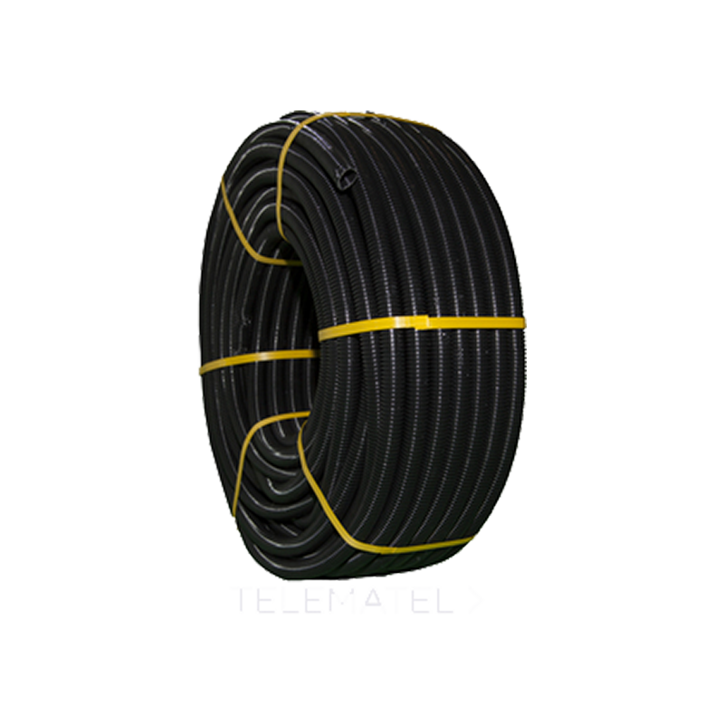 Tubo Corrugado TUPERSA® Negro M-16//TUPERSA® M-16 Black Corrugated Tube