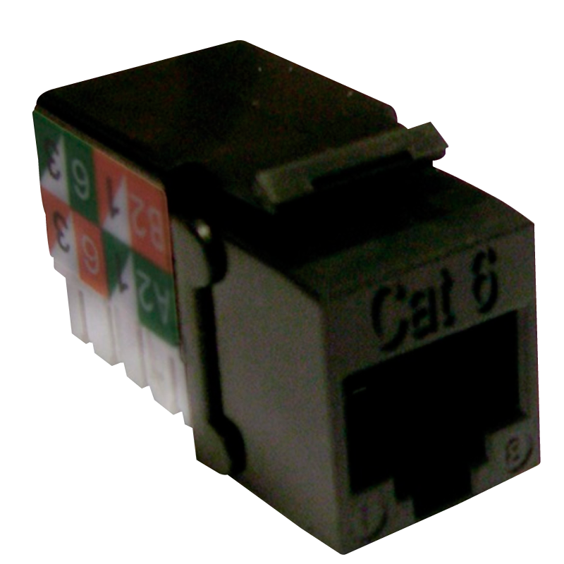 Módulo EXCEL® Keystone UTP Categoría 6A de Perfil Bajo Apantallado//EXCEL® Keystone UTP Category 6A Shielded Low Profile Module
