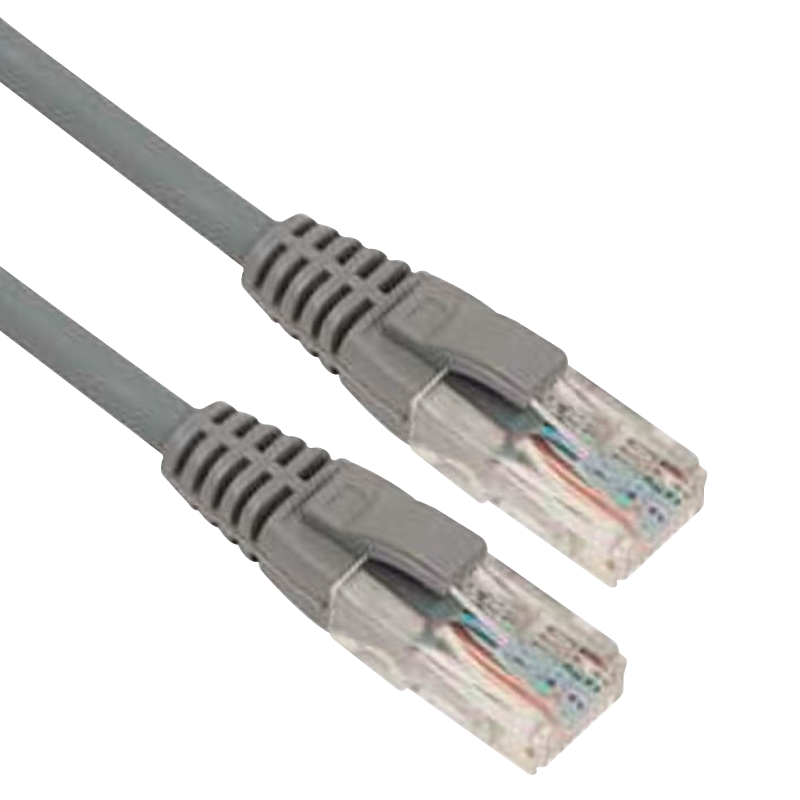 Cable de Parcheo EXCEL® Categoría 6 U/UTP Blade LS0H Sin Blindaje 1m - Gris//EXCEL® Category 6 Patch Lead U/UTP Unshielded LS0H Blade Booted 1m - Grey