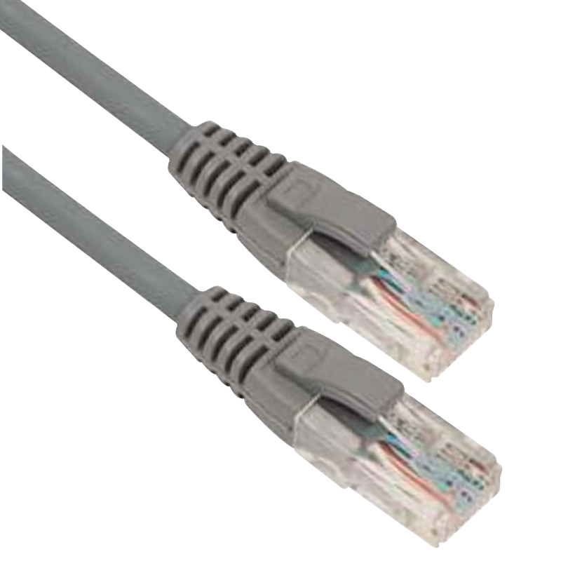 Cable de Parcheo EXCEL® Categoría 6 U/UTP Blade LS0H Sin Blindaje 3m - Gris//EXCEL® Category 6 Patch Lead U/UTP Unshielded LS0H Blade Booted 3m - Grey