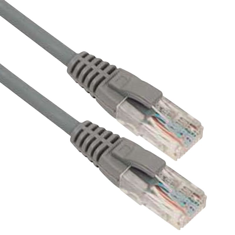 Cable de Parcheo EXCEL® Categoría 6 U/UTP Blade LS0H Sin Blindaje 0.5m - Gris//EXCEL® Category 6 Patch Lead U/UTP Unshielded LS0H Blade Booted 0.5m - Grey