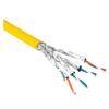 Cable S/FTP Apantallado EXCEL® de Categoría 7A - 1000 MHz (Amarillo)//EXCEL® Shielded S/FTP Category 7A - 1000 MHz Cable (Yellow)
