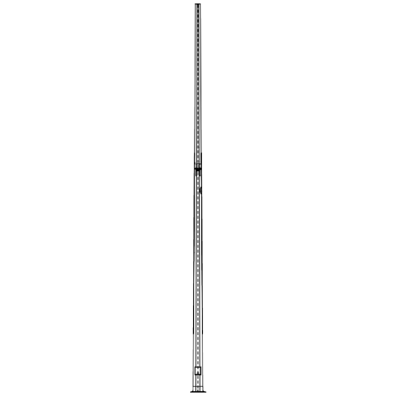 Báculo Abatible AM10 para Cámara CCTV - 12 m//AM10 Folding Post for CCTV Camera - 12 m