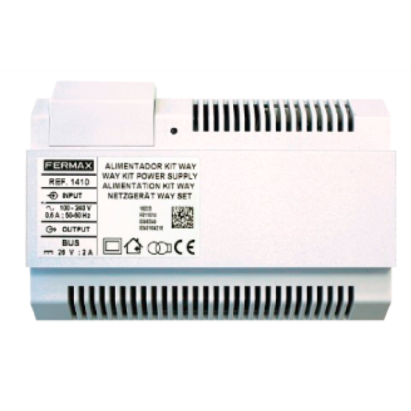 Alimentador FERMAX® para Kit WAY™ 26VDC/2Amp - DIN8//FERMAX® Power Supply for WAY™ 26VDC / 2Amp Kit - DIN8