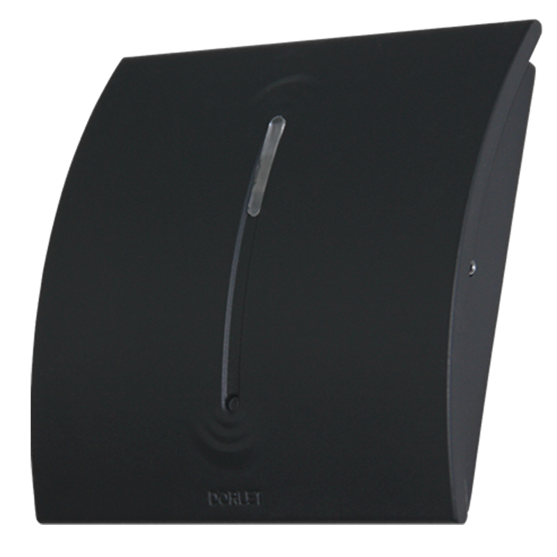 Lector DORLET® R/W M Mural - IP65 - Negro//DORLET® R/W M Mural Reader - IP65 - Black