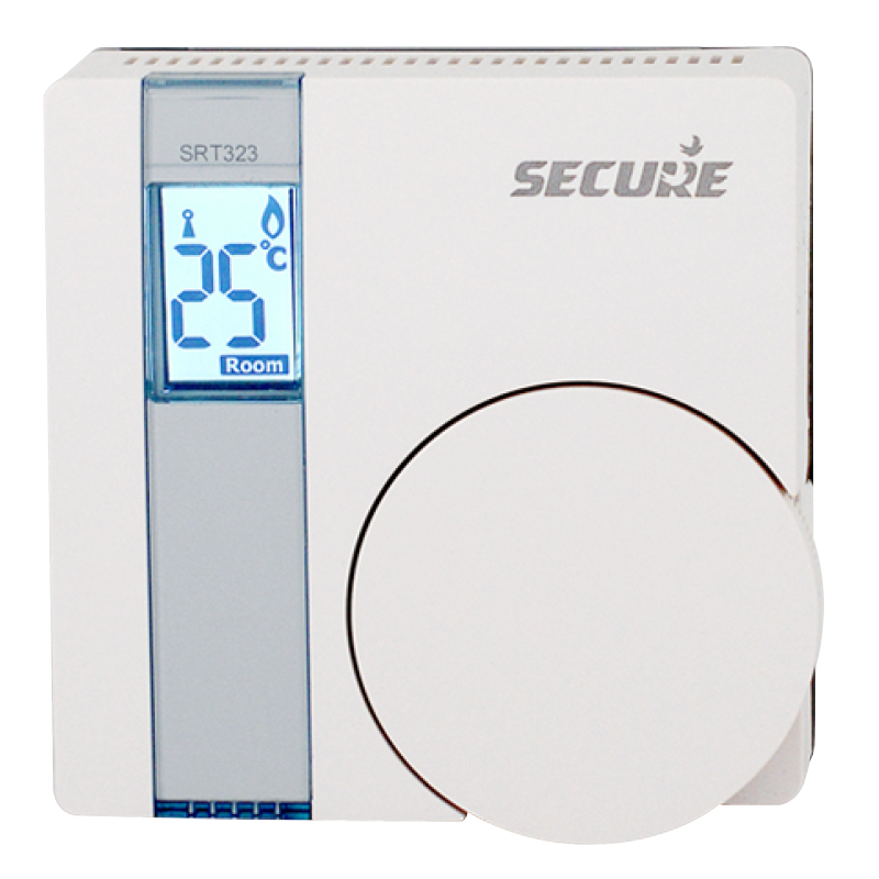 Termostato Z-Wave RISCO™ con Relé Incorporado//Z-Wave RISCO™ Thermostat with Built-in Relay