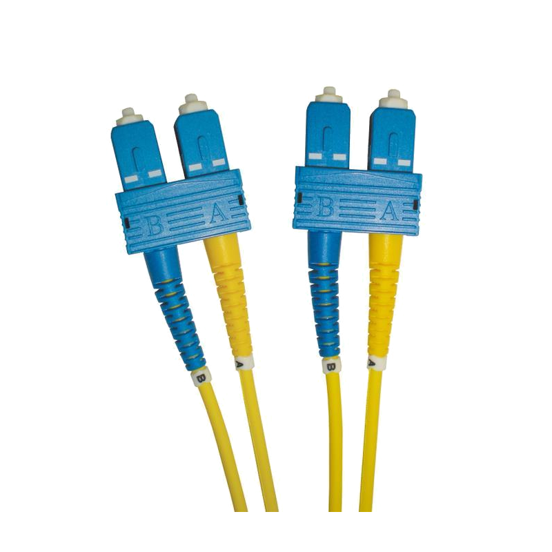 Latiguillo de Fibra OS2 SC-SC 09/125 Dúplex LSZH Amarillo 20 M//OS2 FO Patch Lead SC-SC 09/125 Duplex LS0H Yellow 20 M