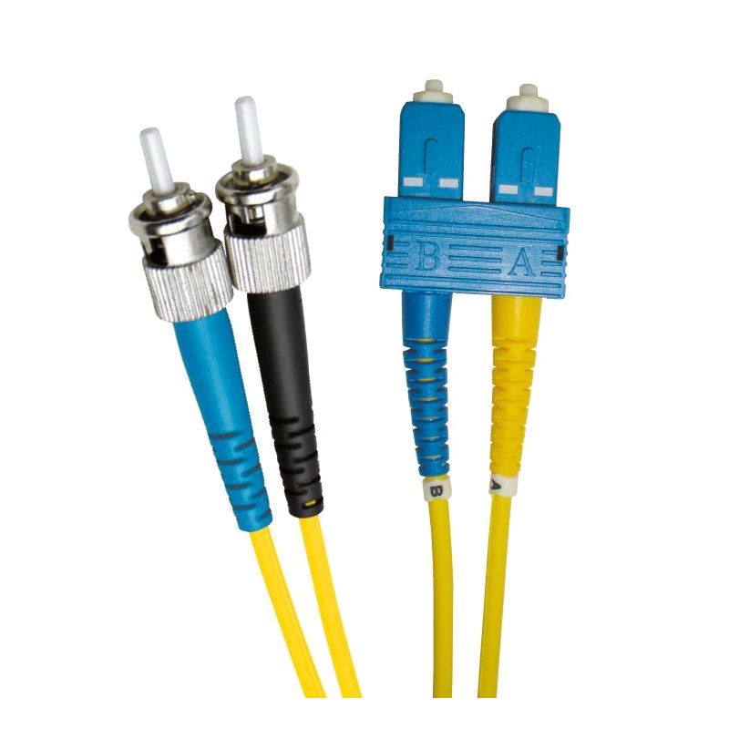 Latiguillo de Fibra OS2 ST-SC 09/125 Dúplex LSZH Amarillo 1 M//OS2 FO Patch Lead ST-SC 09/125 Duplex LS0H Yellow 1 M