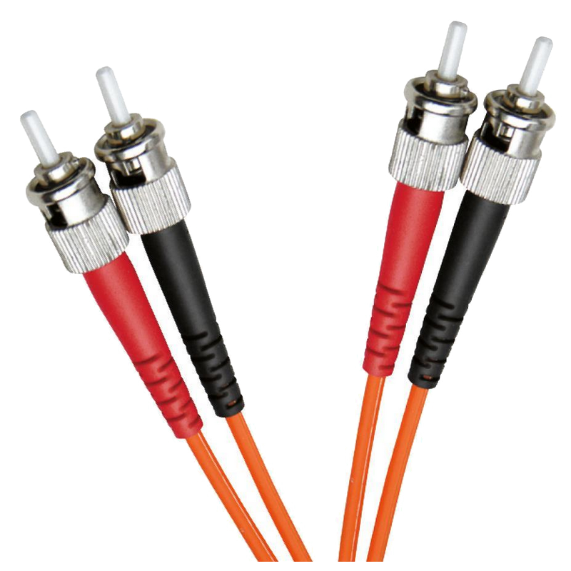 Latiguillo de Fibra OM2 ST-ST 50/125 Dúplex LSZH Naranja 20 M//OM2 FO Patch Lead ST-ST 50/125 Duplex LS0H Orange 20 M