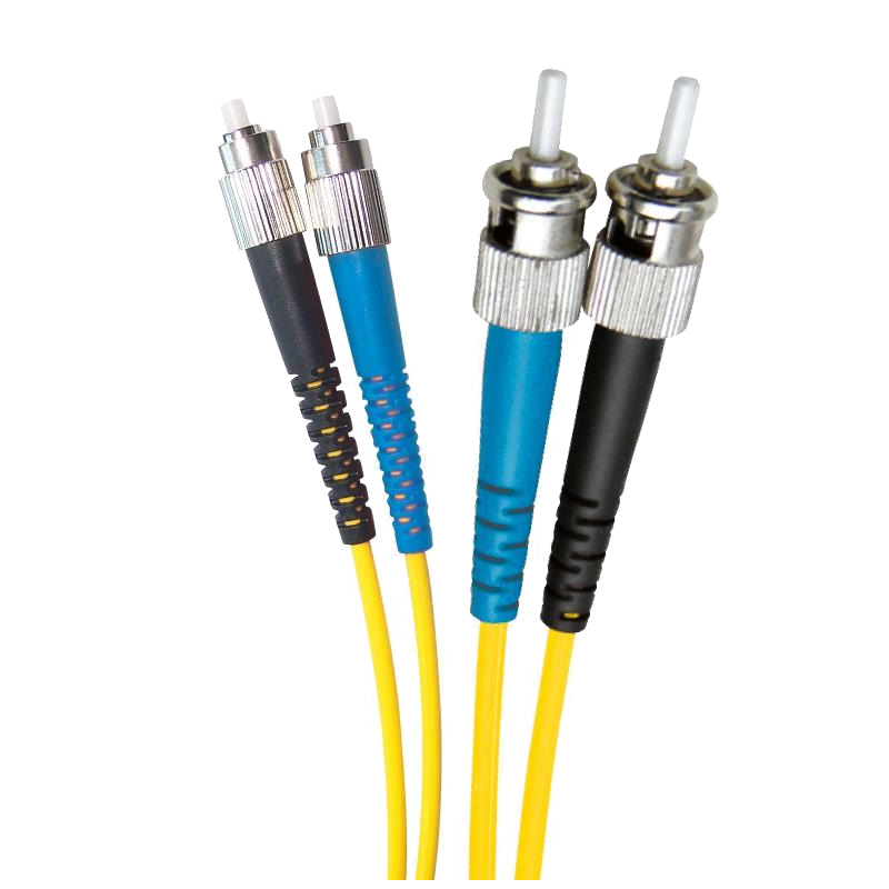 Latiguillo de Fibra OS2 FC-ST 09/125 Dúplex LSZH Amarillo 2 M//OS2 FO Patch Lead FC-ST 09/125 Duplex LS0H Yellow 2 M