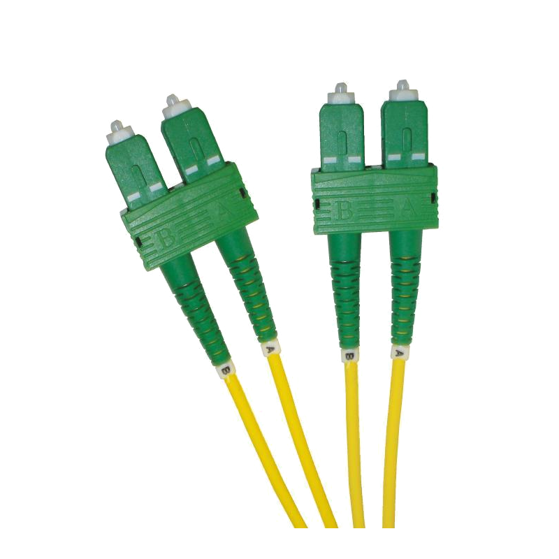 Latiguillo de Fibra OS2 SC/APC-SC/APC 09/125 Dúplex LSZH Amarillo 10 M//OS2 FO Patch Lead SC/APC-SC/APC 09/125 Duplex LS0H Yellow 10 M