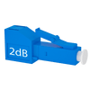 Atenuador Mono-Modo 2db EXCEL® LC-PC Macho-Hembra//EXCEL® Singlemode LC-PC Male-Female 2 db Attenuator