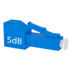 Atenuador Mono-Modo 5db EXCEL® LC-PC Macho-Hembra//EXCEL® Singlemode LC-PC Male-Female 5 db Attenuator