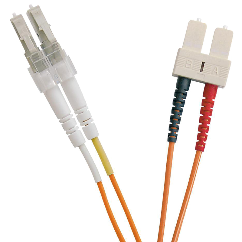 Latiguillo de Fibra OM2 LC-SC 50/125 Dúplex LSZH Naranja 30 M//OM2 FO Patch Lead LC-SC 50/125 Duplex LS0H Orange 30 M