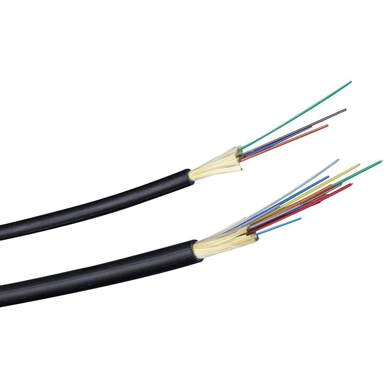 Fibra Óptica EXCEL® OS2 de 4 Núcleos 09/125 en Tubo Suelto Ajustado - LSZH - Cable Negro//EXCEL® OS2 4 Core Fibre Optic 09/125 Tight Buffer LSOH Black Cable