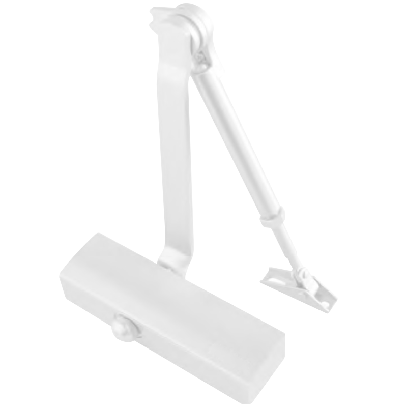 Cierrapuertas Hidraúlico DORCAS® DC5 - Blanco//DORCAS® Hydraulic Door Closer DC5 - White