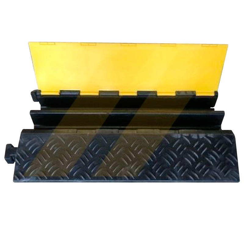 Protector de Manguera con 2 Canaletas//Hose Protector with 2 Gutters