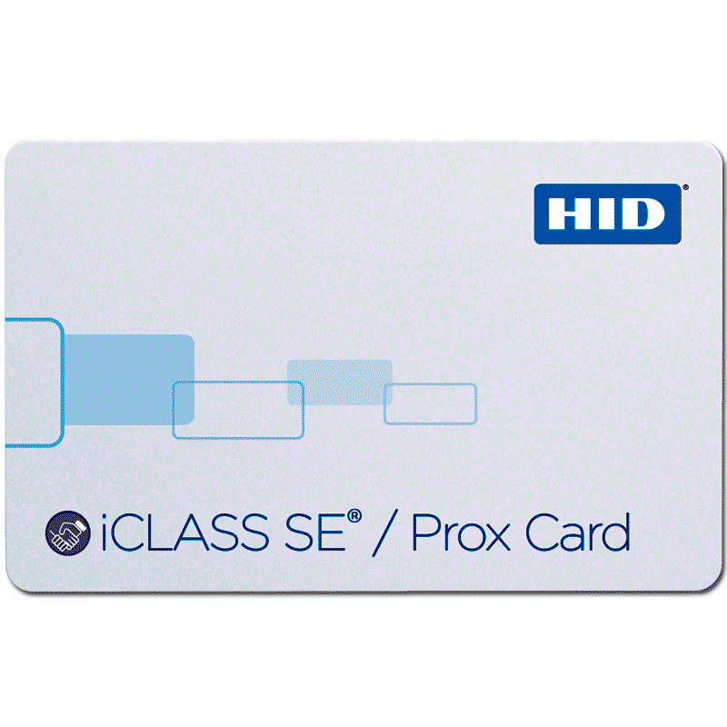 Tarjeta HID® iCLASS™ SE™ 2k + Prox (125 KHz)//HID® CLASS™ SE™ 2k + 125 KHz Prox Card
