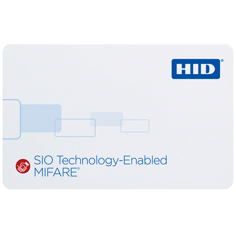 Tarjeta HID® SIO™ MIFARE™ 1K//HID® SIO™ MIFARE™ 1K Card